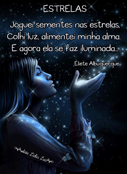 Eliete Albuquerque - estrelas - gif