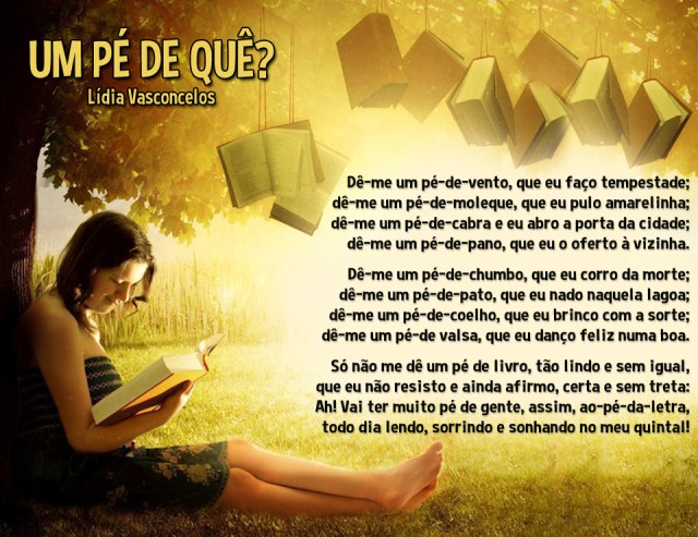 poema - um pé de quê