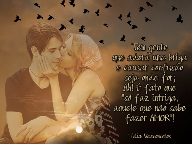 TROVA - FAZER INTRIGA OU FAZER AMOR