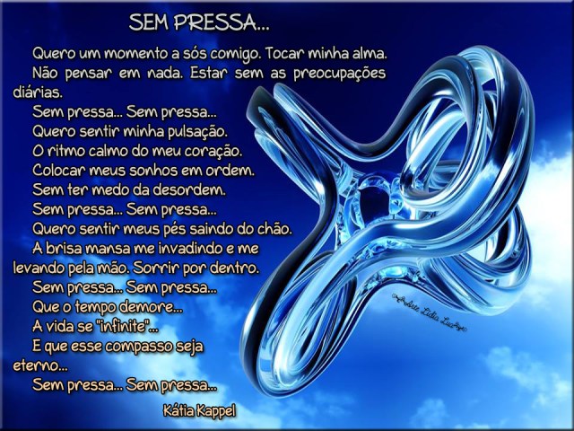 Katia Kappel - sem pressa