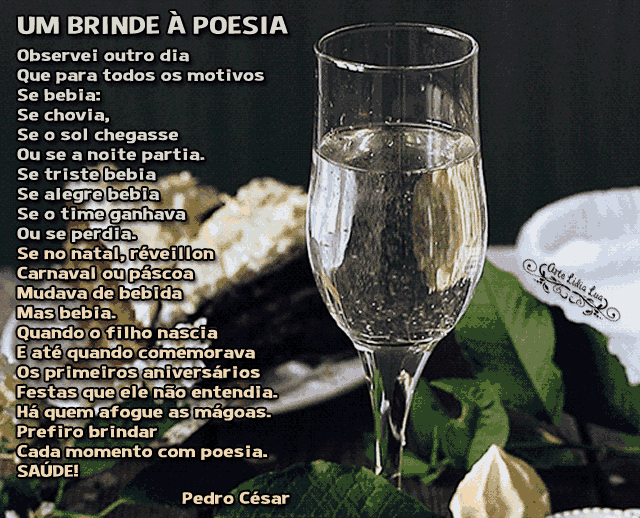 Pedro César - brinde - gif