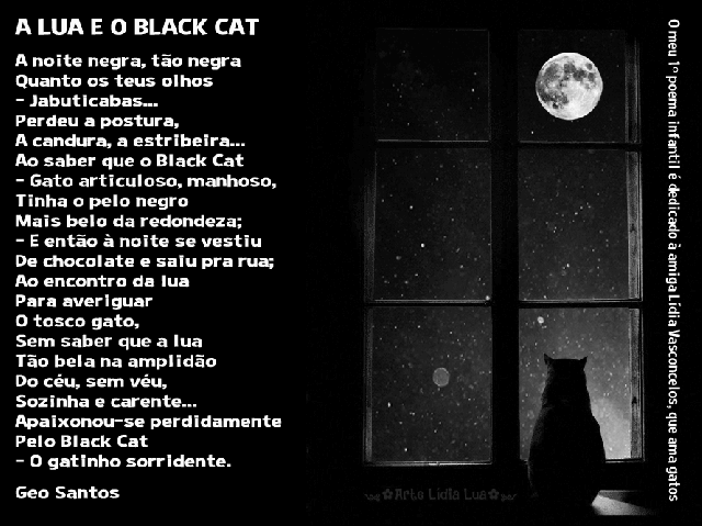 Geo Santos - A LUA E O BLACK CAT -gif