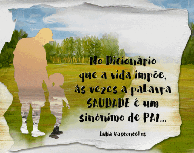 saudade sinonimo de pai - gif